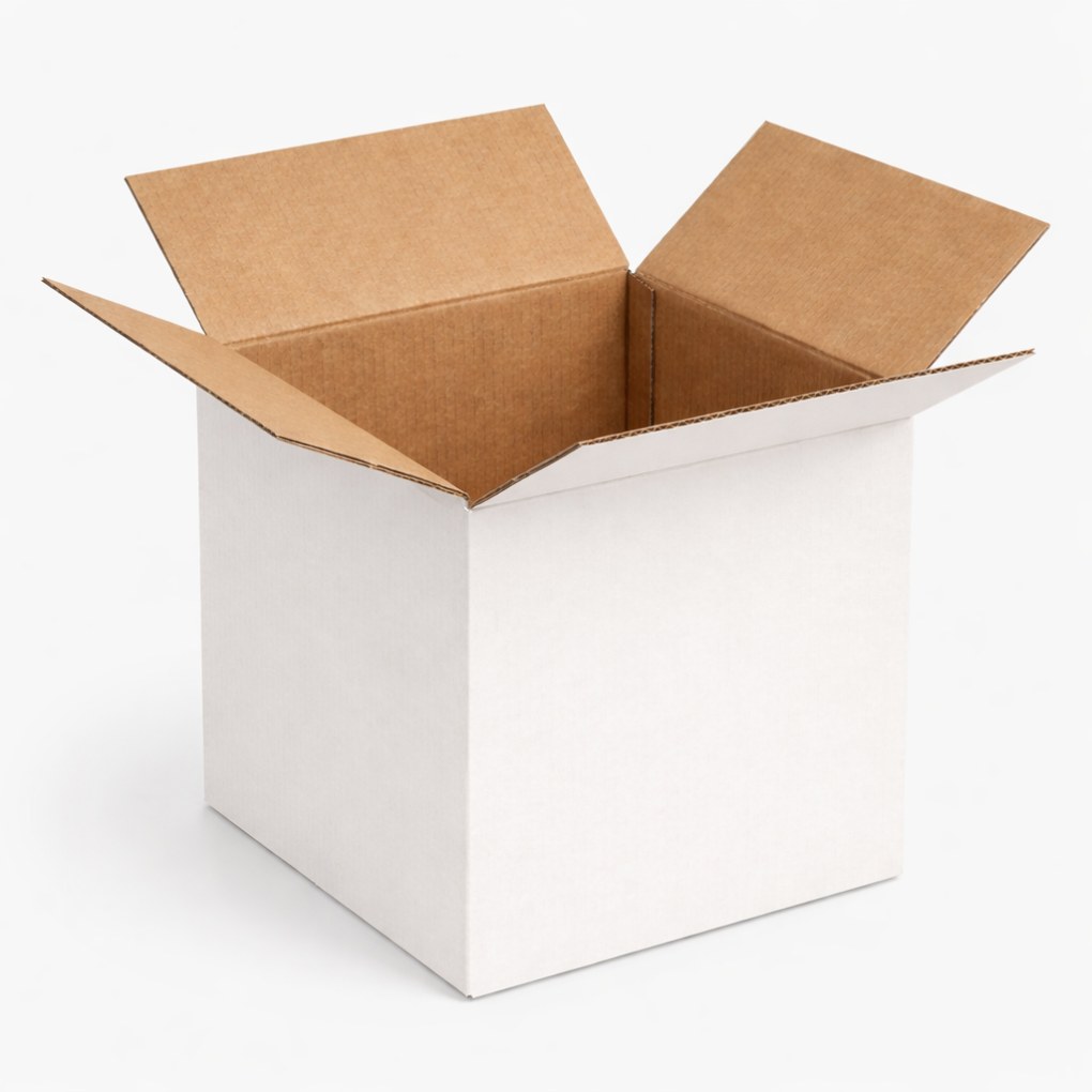 12X8X8 RSC SW WHITE 25/900 | Boxes of Houston